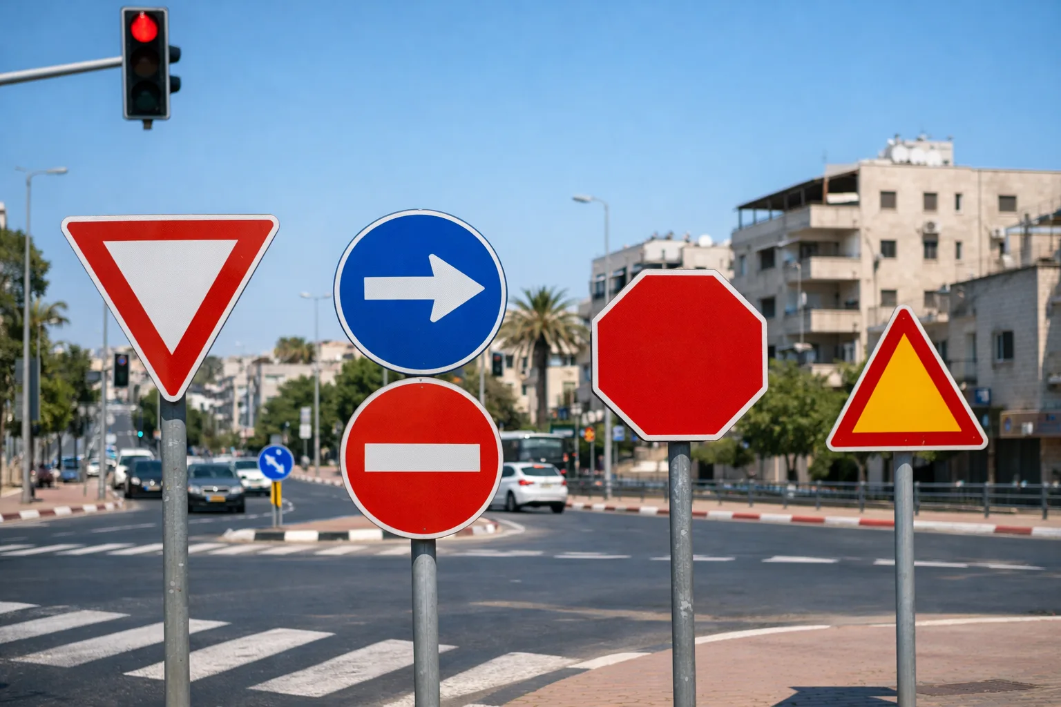 תלמידה לומדת תיאוריה עם הסברים מפורטים